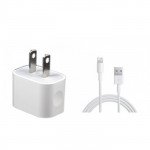 Wholesale iPhone 6 Plus 5.5 4.7 2-in-1 House Charger (White)